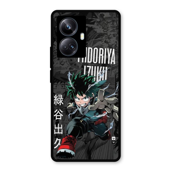Young Midoriya Metal Back Case for Realme 10 Pro Plus