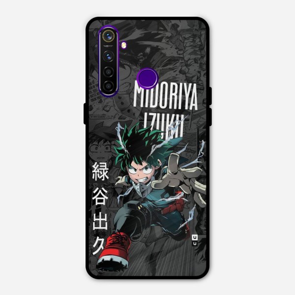 Young Midoriya Metal Back Case for Realme 5 Pro