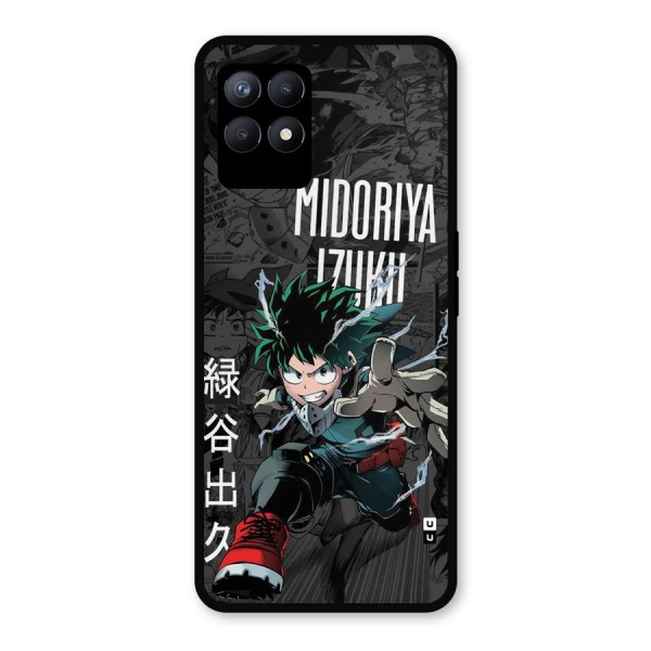 Young Midoriya Metal Back Case for Realme 8i