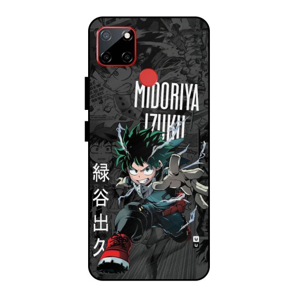 Young Midoriya Metal Back Case for Realme C12