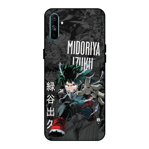 Young Midoriya Metal Back Case for Realme C3