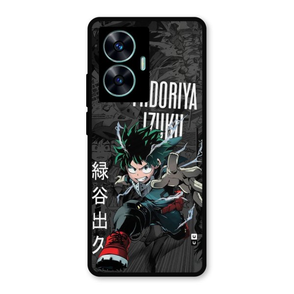 Young Midoriya Metal Back Case for Realme C55