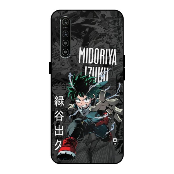 Young Midoriya Metal Back Case for Realme XT