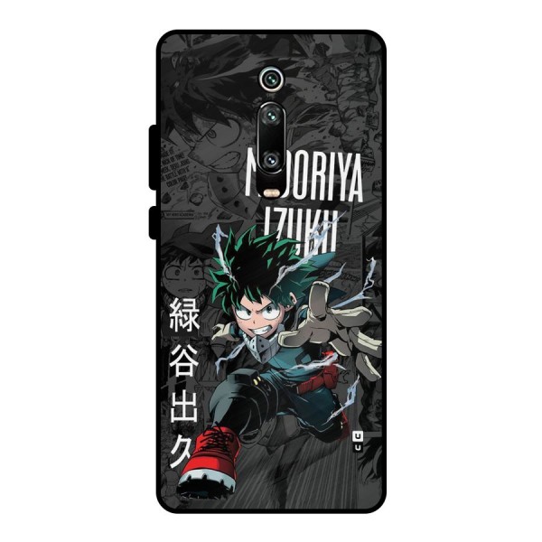 Young Midoriya Metal Back Case for Redmi K20 Pro