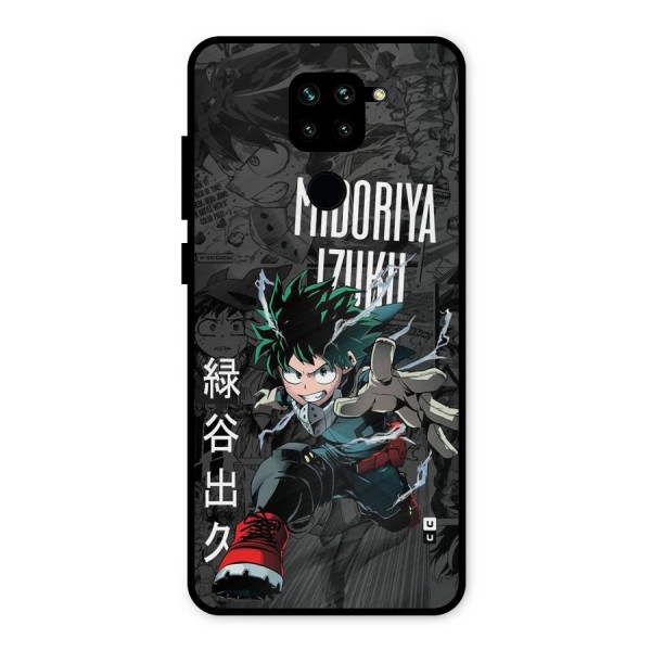 Young Midoriya Metal Back Case for Redmi Note 9