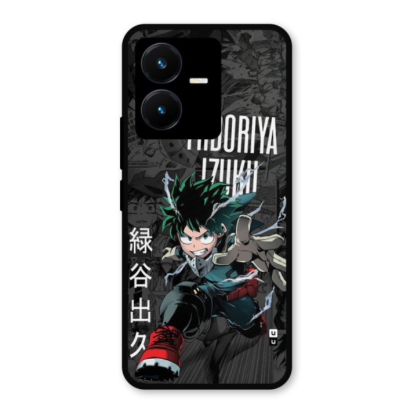 Young Midoriya Metal Back Case for Vivo Y22