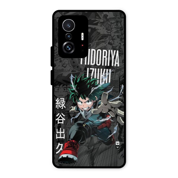 Young Midoriya Metal Back Case for Xiaomi 11T Pro