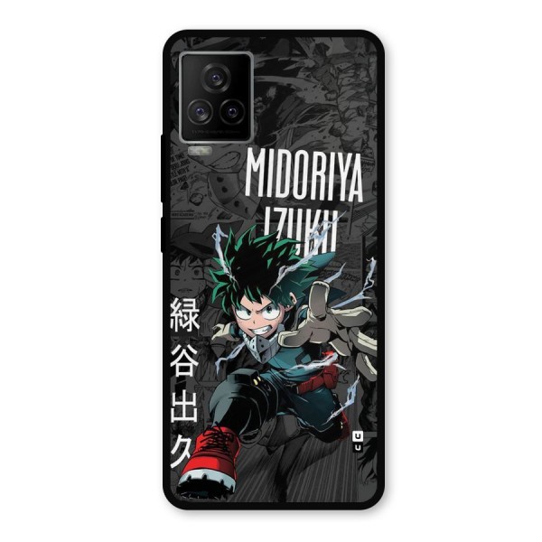 Young Midoriya Metal Back Case for iQOO 7 Legend 5G