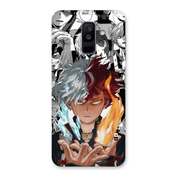 Young Todoroki Back Case for Galaxy A6 Plus