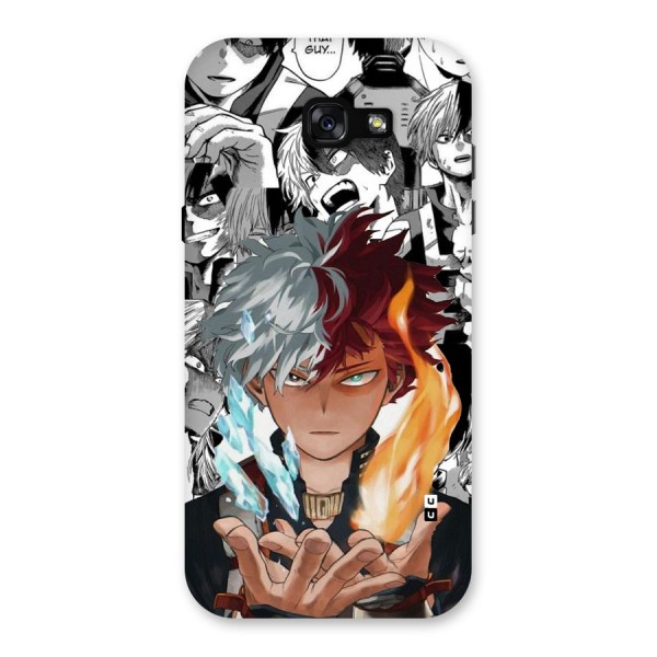 Young Todoroki Back Case for Galaxy A7 (2017)