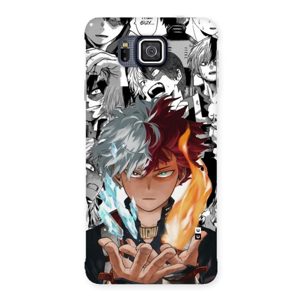 Young Todoroki Back Case for Galaxy Alpha