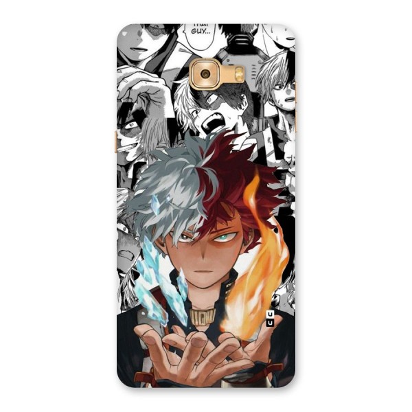 Young Todoroki Back Case for Galaxy C9 Pro