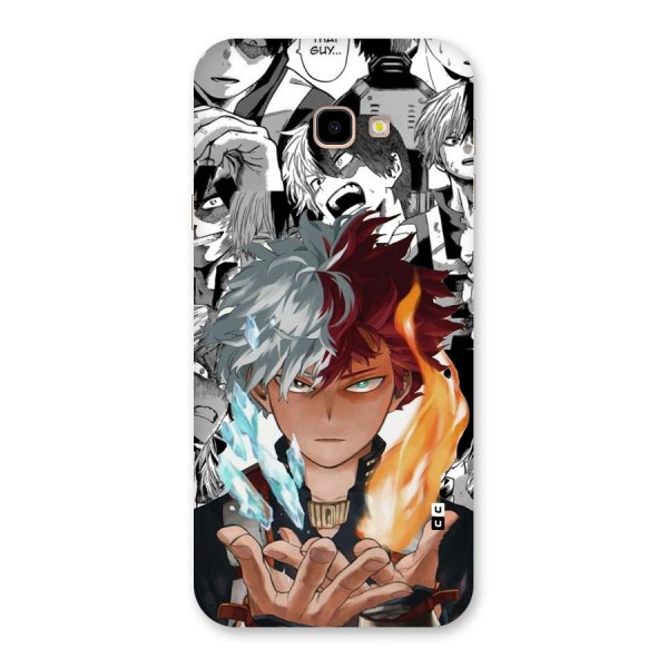 Young Todoroki Back Case for Galaxy J4 Plus