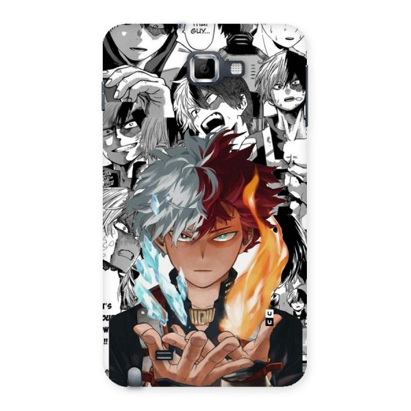 Young Todoroki Back Case for Galaxy Note