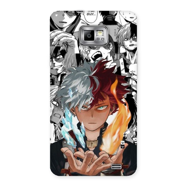 Young Todoroki Back Case for Galaxy S2