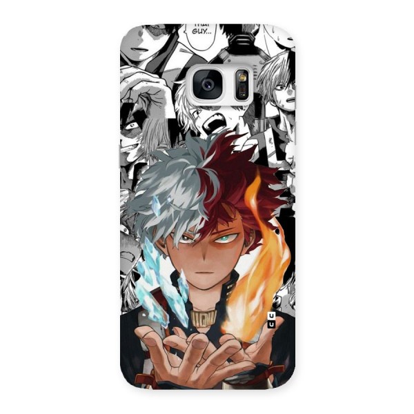 Young Todoroki Back Case for Galaxy S7 Edge