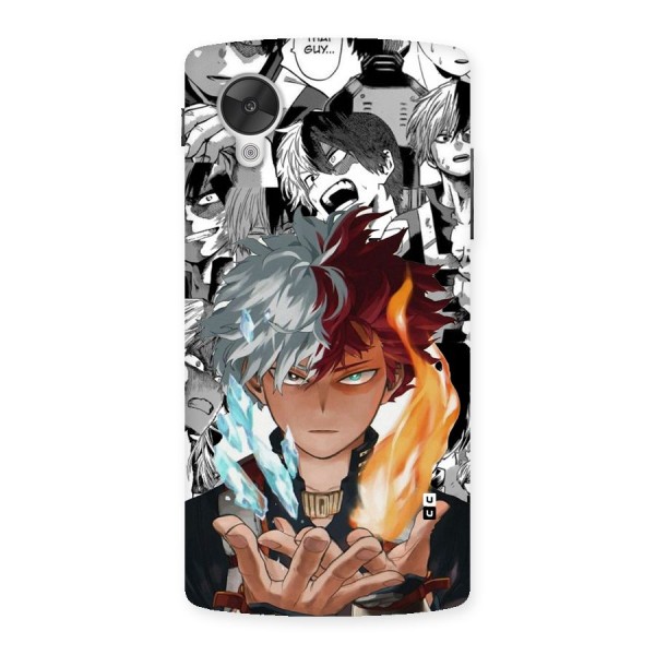 Young Todoroki Back Case for Google Nexus 5