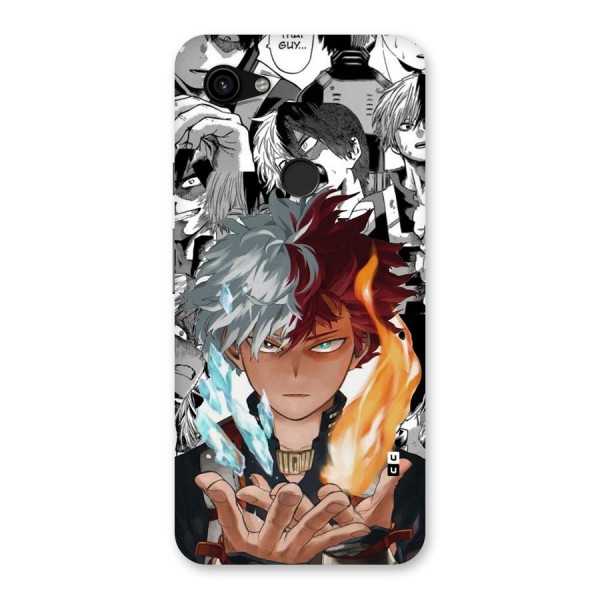 Young Todoroki Back Case for Google Pixel 3a XL