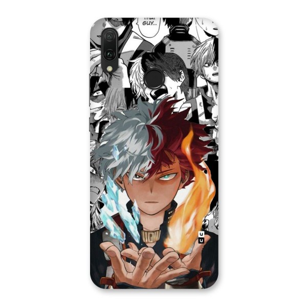 Young Todoroki Back Case for Huawei Y9 (2019)