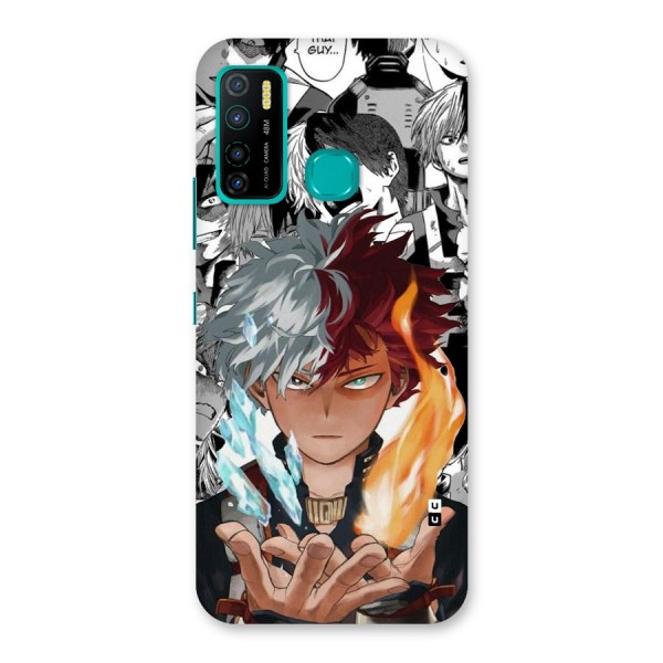 Young Todoroki Back Case for Infinix Hot 9 Pro