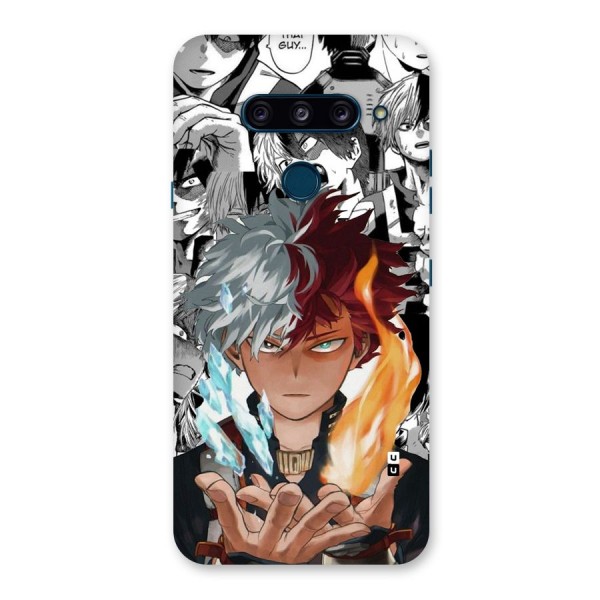 Young Todoroki Back Case for LG  V40 ThinQ