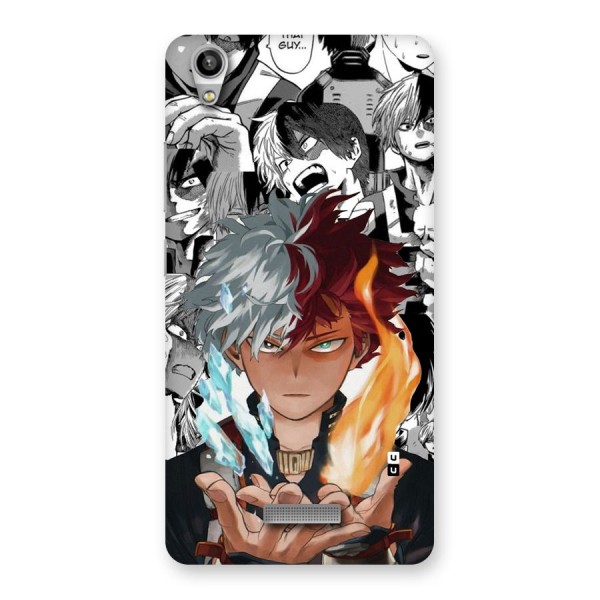 Young Todoroki Back Case for Lava Pixel V1