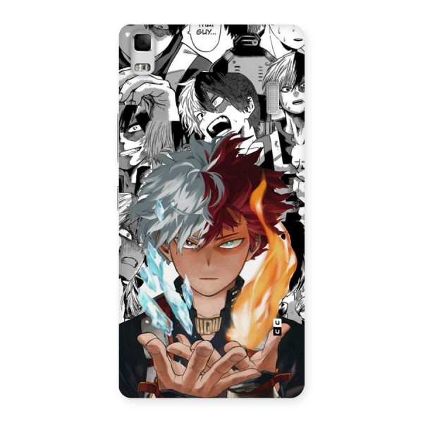 Young Todoroki Back Case for Lenovo K3 Note