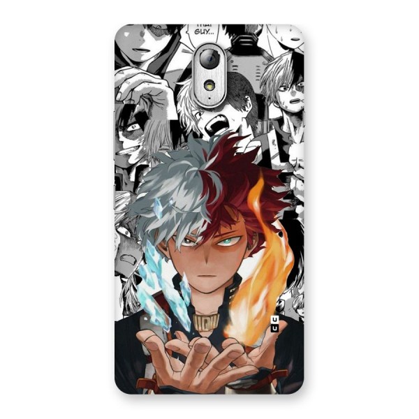 Young Todoroki Back Case for Lenovo Vibe P1M