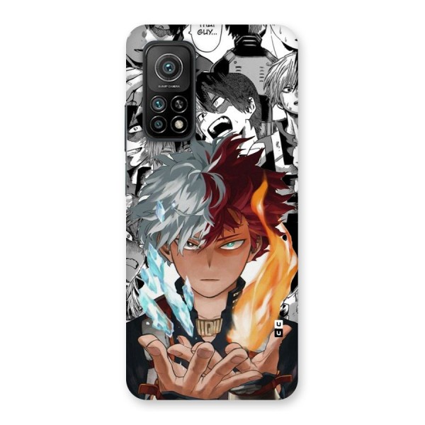 Young Todoroki Back Case for Mi 10T 5G