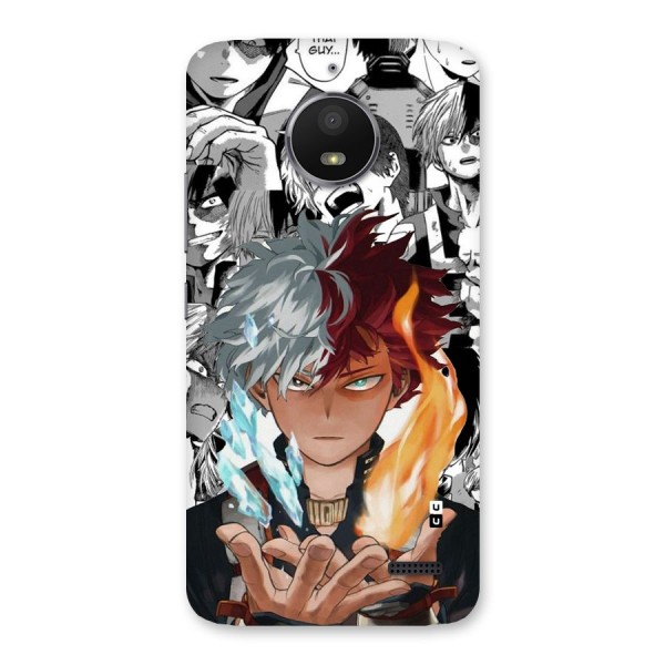 Young Todoroki Back Case for Moto E4