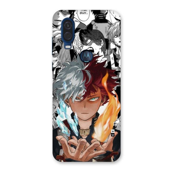 Young Todoroki Back Case for Motorola One Vision