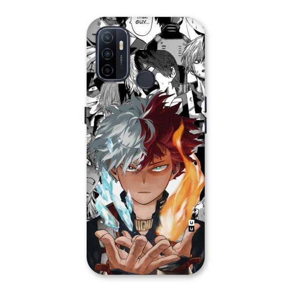 Young Todoroki Back Case for Oppo A32