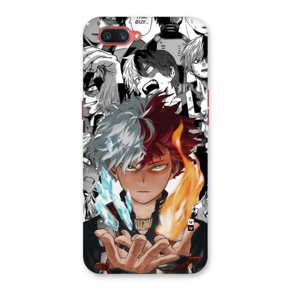Young Todoroki Back Case for Oppo A3s