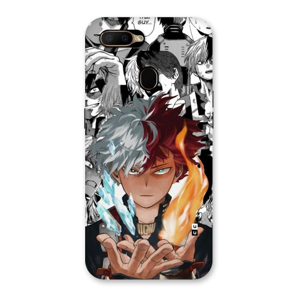 Young Todoroki Back Case for Oppo A5s