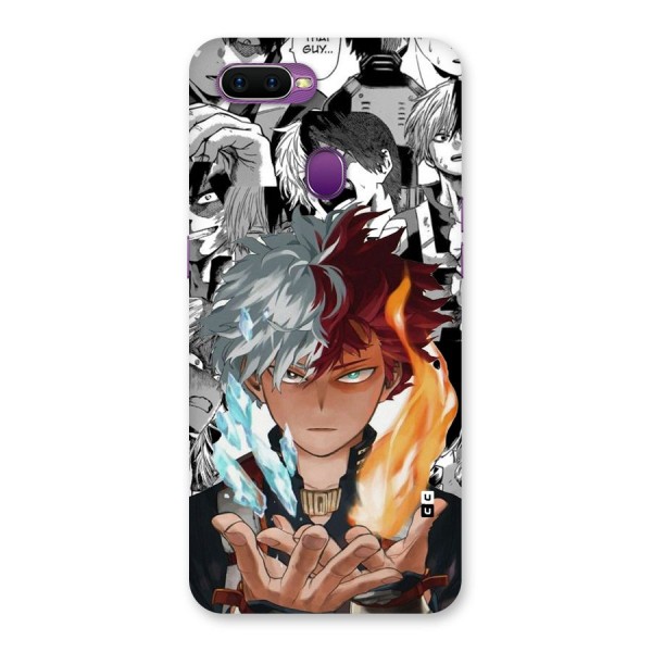 Young Todoroki Back Case for Oppo F9