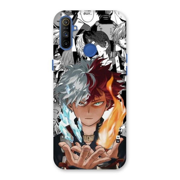 Young Todoroki Back Case for Realme Narzo 10A