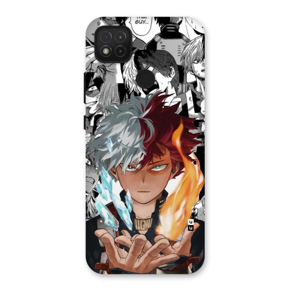 Young Todoroki Back Case for Redmi 9C