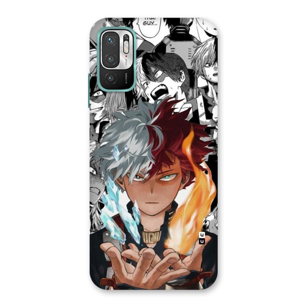 Young Todoroki Back Case for Redmi Note 10T 5G