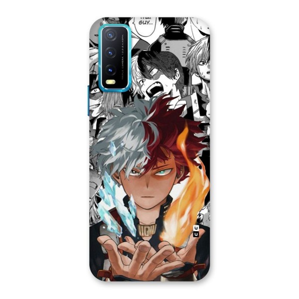 Young Todoroki Back Case for Vivo Y12s