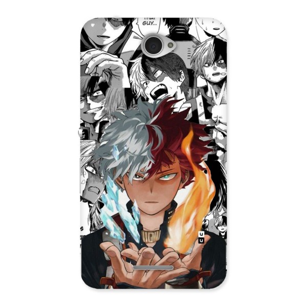 Young Todoroki Back Case for Xperia E4