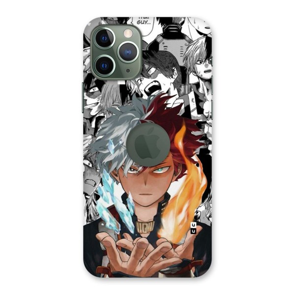 Young Todoroki Back Case for iPhone 11 Pro Logo Cut