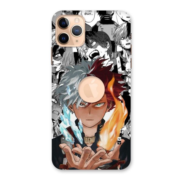 Young Todoroki Back Case for iPhone 11 Pro Max Logo Cut