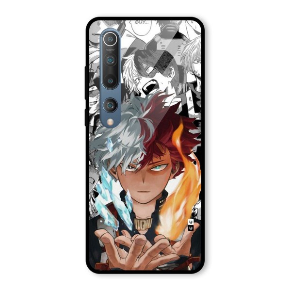 Young Todoroki Glass Back Case for Mi 10
