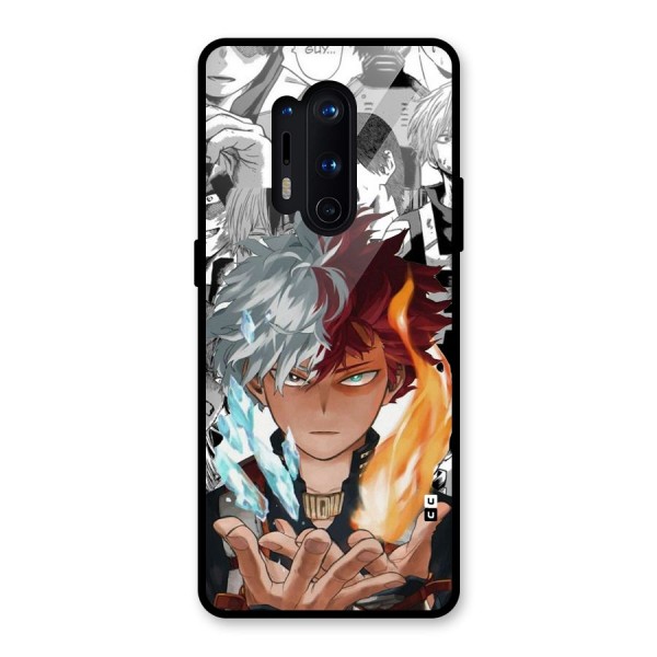 Young Todoroki Glass Back Case for OnePlus 8 Pro