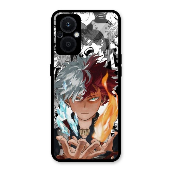 Young Todoroki Glass Back Case for Oppo F21s Pro 5G