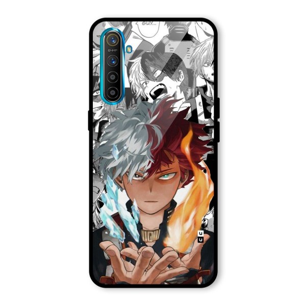 Young Todoroki Glass Back Case for Realme X2