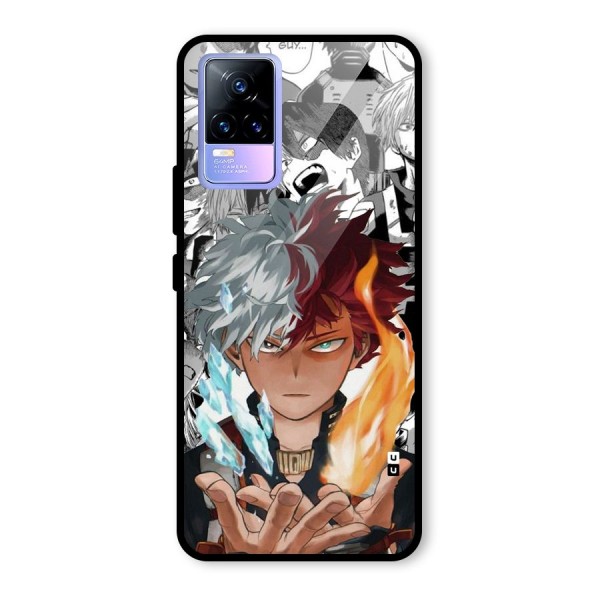 Young Todoroki Glass Back Case for Vivo Y73