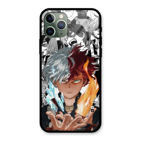 Young Todoroki Glass Back Case for iPhone 11 Pro