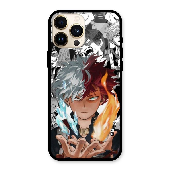 Young Todoroki Glass Back Case for iPhone 13 Pro Max