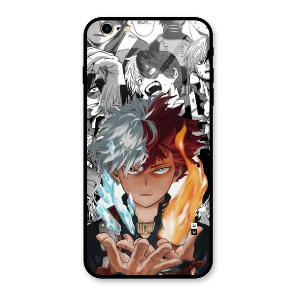 Young Todoroki Glass Back Case for iPhone 6 Plus 6S Plus
